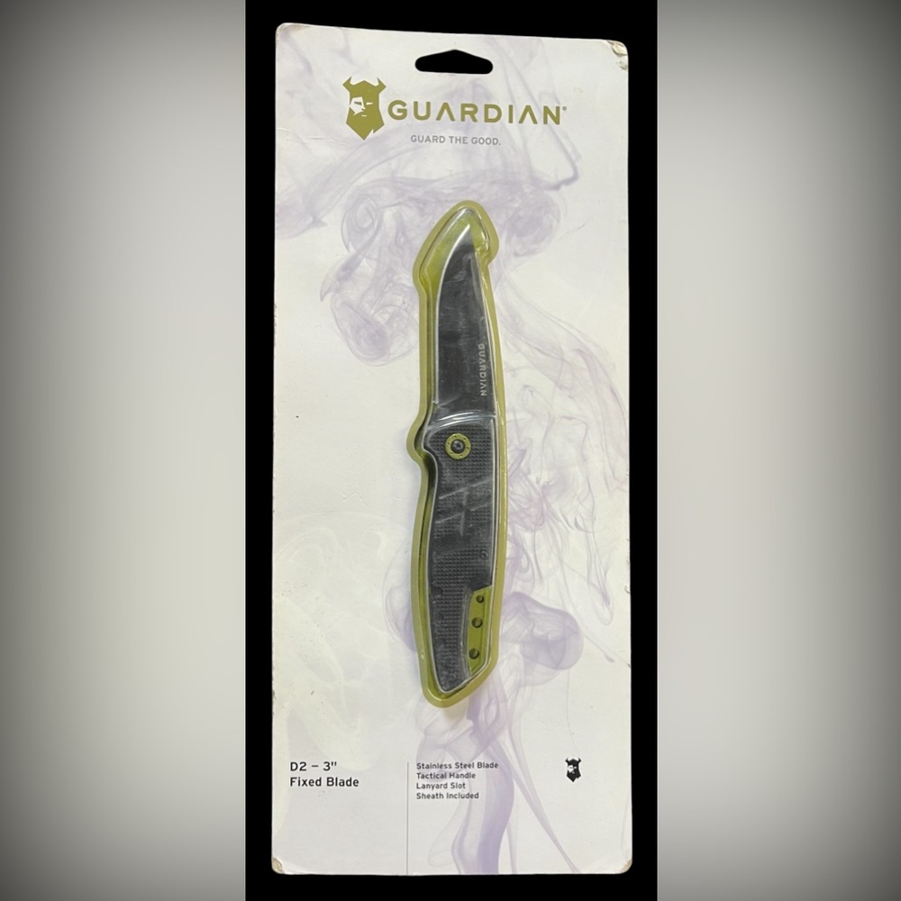 New in Package Guardian by Gerber D2 3” Fixed Blade Knife with Sheath